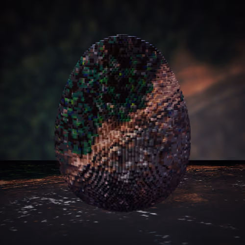 #229 - Voxel Eggs