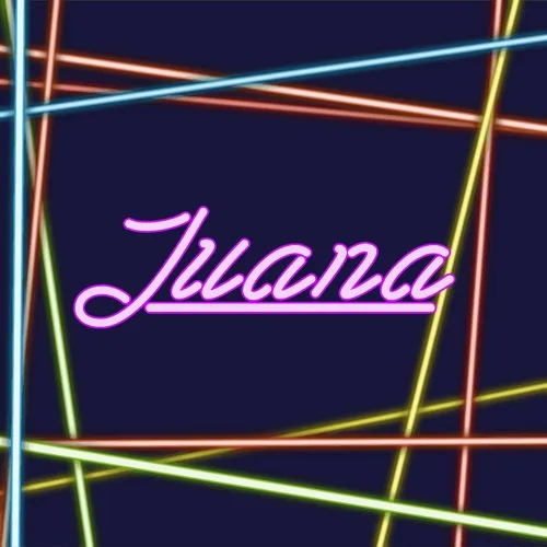 Neon Names Rainbow