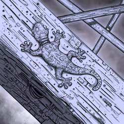 Lost gecko