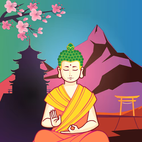 Enlightened Buddha 126273747