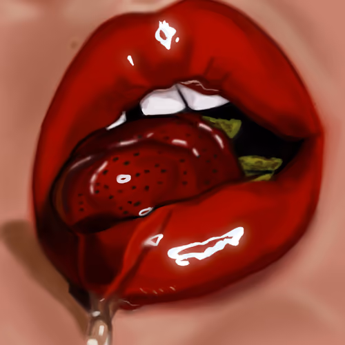 Juicy lips