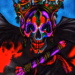 Saiyan Etherium Skull #008