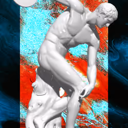 iPhone 12 Pro Wallpaper: Discobolus