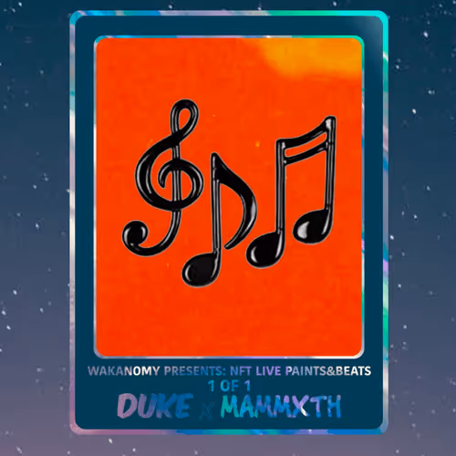 Wakanomy NFT Live Paints&Beats