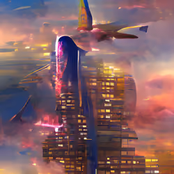 Planes and skyscrapers #109