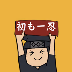 Round face CryptoNinja #001 good morning
