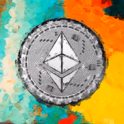 Ethereum Oil Paint Poster #2