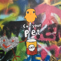Can Your pet / 2015. John Lennon Wall.
