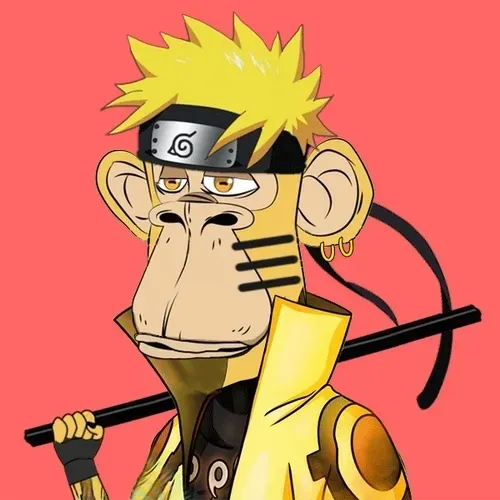 Animated 4D bored ape