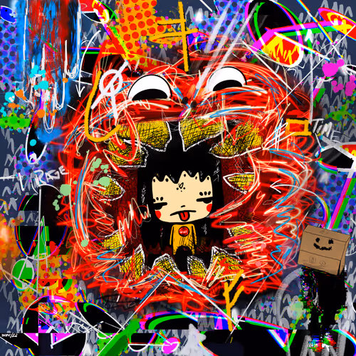 Digital Chaos, Supernova 2022 X KIKU’S WORLD by SABET”