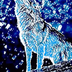 THE WOLF TO THE MOON