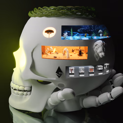 World Inside Skull