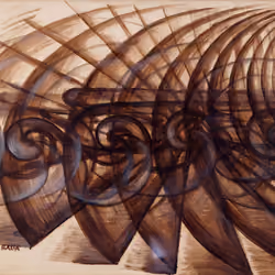 VELOCITA' DI MOTOCICLETTA Giacomo Balla 1913