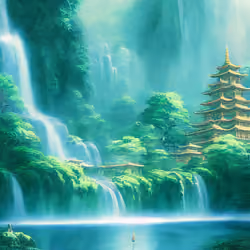 #004 Mystic Lands - Waterfall Temple