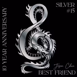 Best Friend 10 Year Anniversary Silver #15