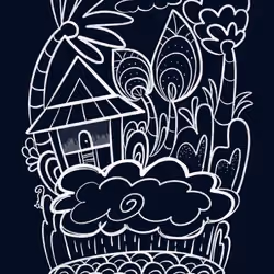 Imaginative lifestyle to lines and colorful.#81