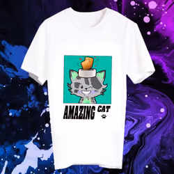 T-Shirt Amazing Cat #17
