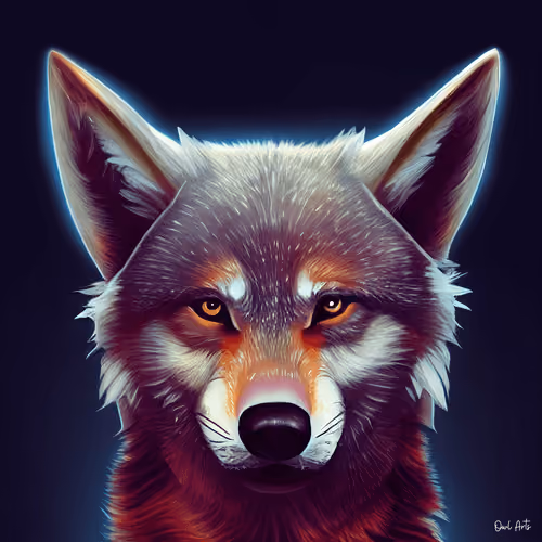 Wolf NFT #020- Wolves Art