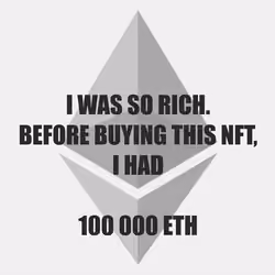 I WAS SO RICH :`(  -  100 000 ETH