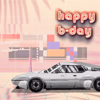 Retro Birthday