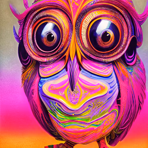 The Etherium Alien Bird #001