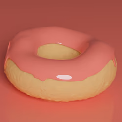 The StrawVery Donut