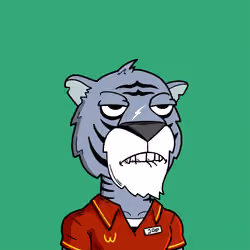 Grouchy Tiger Social Club #9861