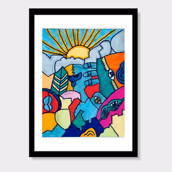 Sunrise | Pepijn van Gelder Art | OpenSea | NFT