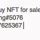 Twitter nft for sale