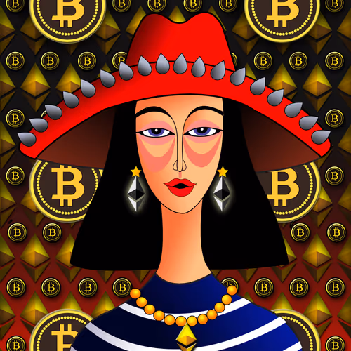 The crypto lady  # 9