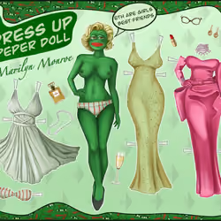 Peper Doll Marilyn Monroe