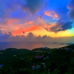 Sunset in St. Thomas