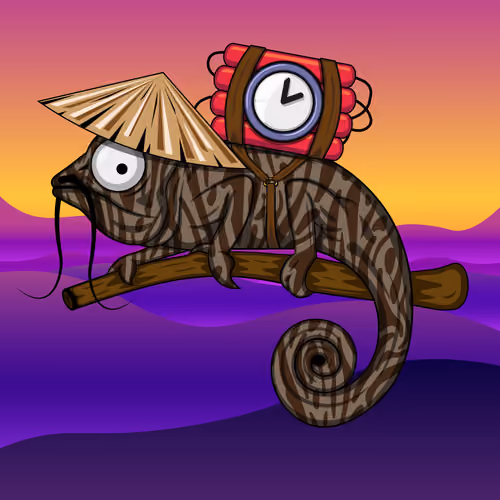 Suspicious Chameleon #196