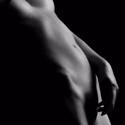 Nudity on black