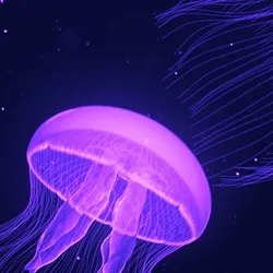 Jellyfish Aquarium - Grape
