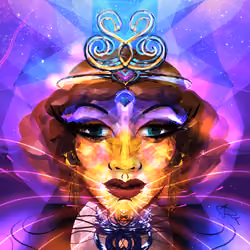 Goddess Aurora Portrait