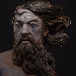 Poseidon Bust #1