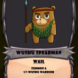 "Wushu Spearman" Founder Token