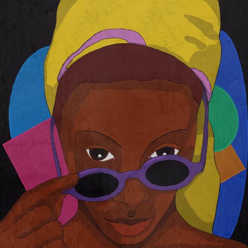 Woman With Scarf