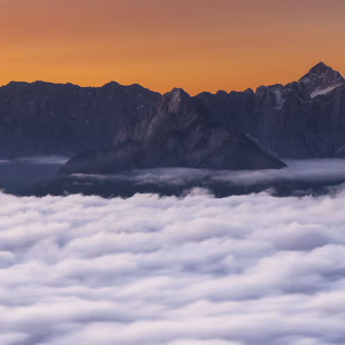 Morning over the Clouds - Dobratsch Sunrise 01