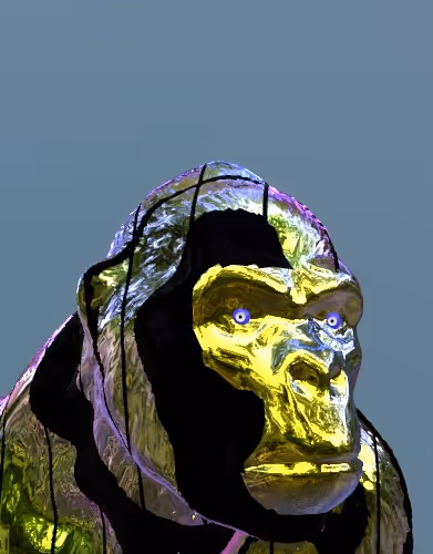 3d Apes
