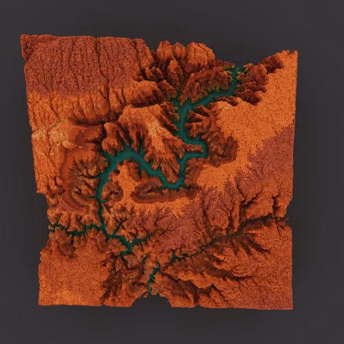 Grand Canyon Voxel