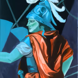 Alexander the Great- Red/Blue
