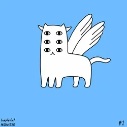 Simple cat monster #1