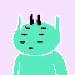 Pixel Alien Fren #049