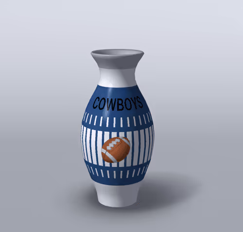 Cowboys Football Ceramics
