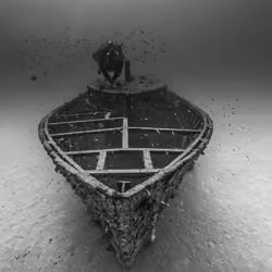 Sunken sheet ship