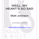 Well, My Heart's so Sad ~ piano solo