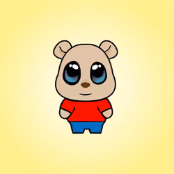Happy Bear #001