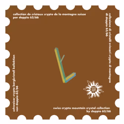 swiss crypto mountain crystal collection 63/66 "brown"